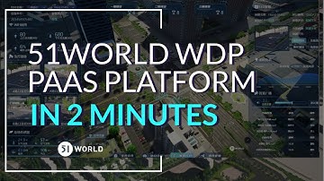 WDP – THE LEADING DIGITAL TWIN PAAS PLATFORM BY 51WORLD