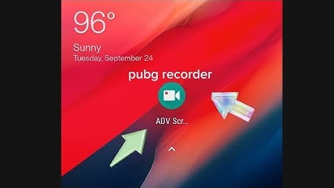 adv screen recorder use and best settings for pubg mobile no lag😲