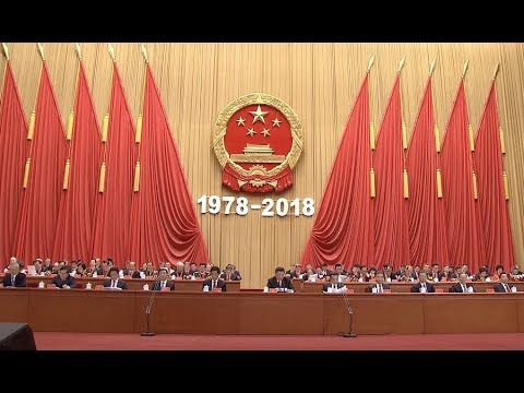 newspaper mockup Xi Sums Up Achievements of China's Reform and Opening-up in 40 Years