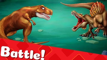 Dino World - Jurrasic Dinosaur Game Android Gameplay
