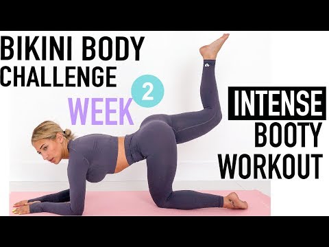 INTENSE Booty & Leg Workout | Bikini Body Challenge - Week 2!