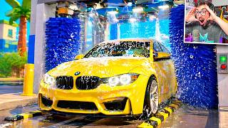 Probé el MEJOR TYCOON de LAVADERO de COCHES en ROBLOX