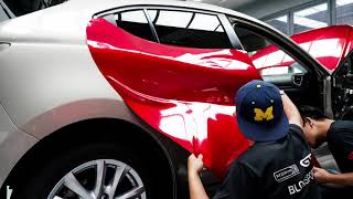 Mazda 3 dán wrap decal đổi màu tại Auto365