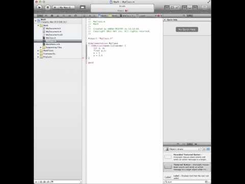 Xcode Basics : Basic Math