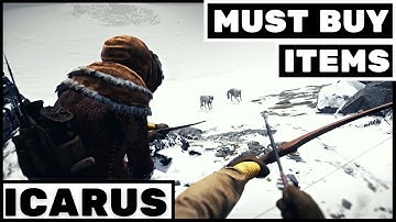 5 MUST BUY workshop items in ICARUS FIRST COHORT