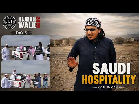 Cold Water, Warm Hearts | Ummah Unity on HijrahWalk | Saudi Hospitality | Maulana Zakariyya Muhammad