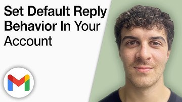 How To Set Default Reply Behavior in Your Gmail Account [2025 Full Guide]