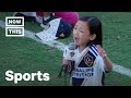 Little Girl Sings Amazing National Anthem at LA Galaxy vs Seattle Sounders Game | NowThis