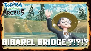 Pokemon Legends Arceus Conquering The Bibarel Bridge