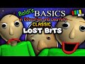 Baldi's Basics Classic LOST BITS (ft. The Developer!) | Unused Content [TetraBitGaming]