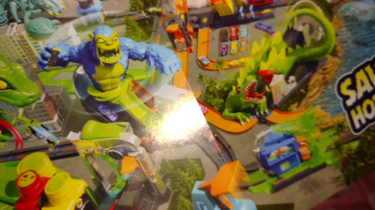 El mapa de las criaturas tóxicas de hot wheels city YouTube