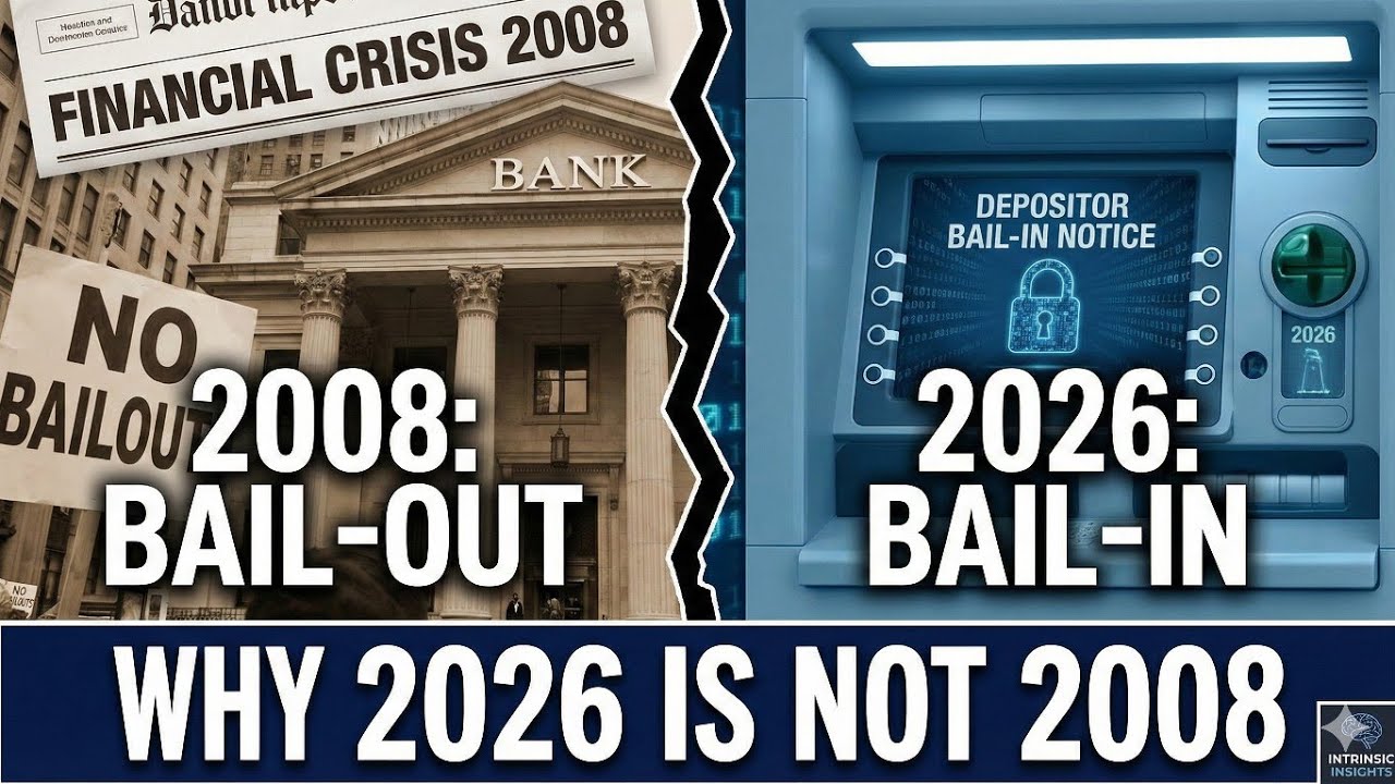 Banking Bail-Out vs. Bail-In: Why 2026 is Not 2008 