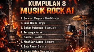 8 Lagu Rock Indonesia Legendaris Versi Ai  Penuh Nostalgia