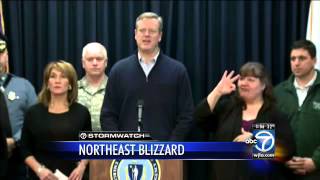 'Hurricane With Snow' - Blizzard slams New England with winds, snow & flooding
