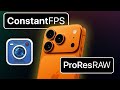 كيفية الحصول على معدل إطارات ثابت بتنسيق ProRes RAW في كاميرا Blackmagic دليل IPhone 17 Pro 