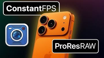 How To Get Constant Frame Rate ProRes RAW in Blackmagic Camera (iPhone 17 Pro Tutorial) 🤫