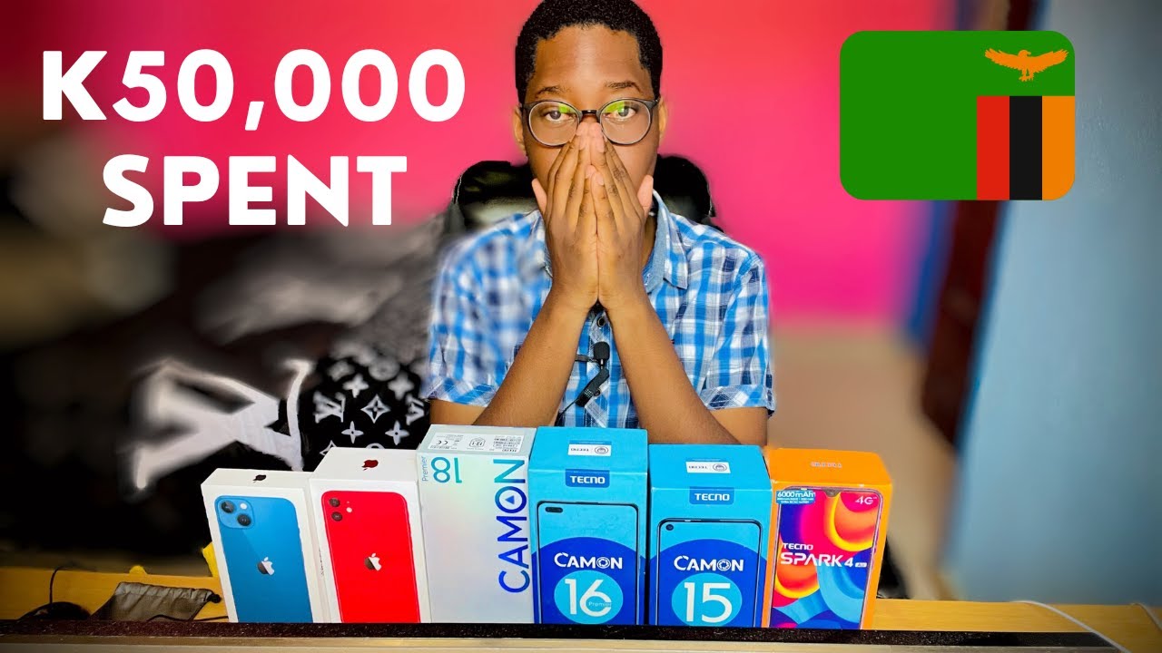 HOW I SPENT K50,000+ BY BUYING THESE PHONES IN ZAMBIA YouTube