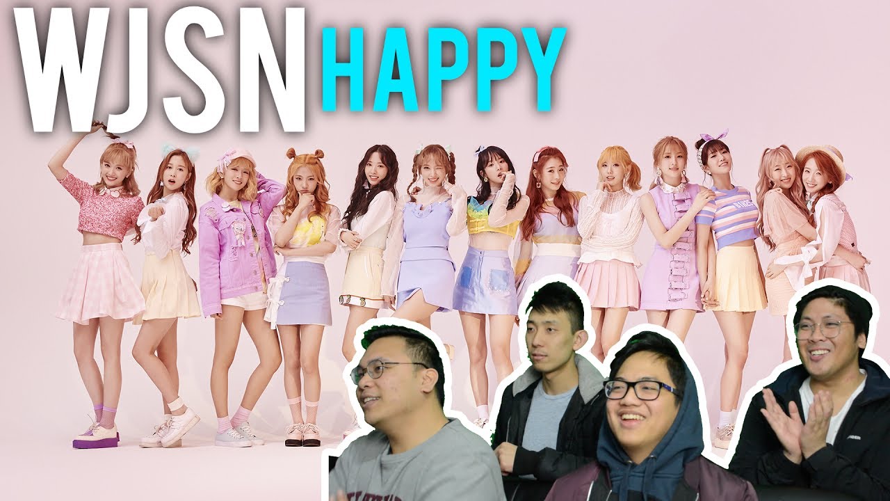COSMIC GIRLS make us "HAPPY" (MV Reaction)