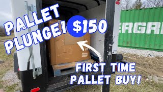 We Took The Pallet Plunge! Was It A Bargain Or A Bust??
