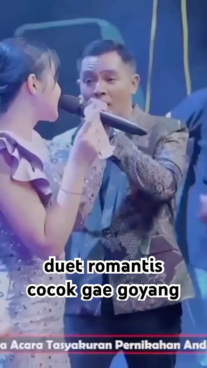 duet romantis GerLa | Dasi dan Gincu - Gerry Mahesa & Laila Ayu #dangdutterop #shorts #trending