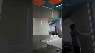 ứng dụng vách ngăn di di động để ngăn phòng