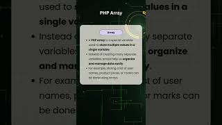 What is PHP Array? | PHP Basics | Tamil #html #coding #phpinterview #programming #freshersjobs