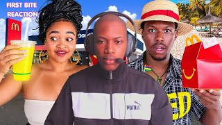 MAURITIAN MCDONALD'S VS SOUTH AFRICA | SONWABILE & BONITA JOSEPH FOOD REVIEW