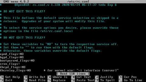 Install and configure OpenBSD 6.7 as a desktop OS - Part2