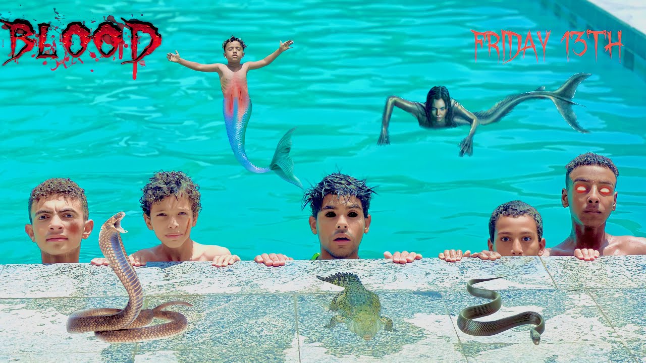 ‏رحلة البحث عن حمو بيكا داخل حمام السباحة ￼