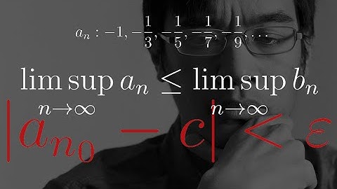 Limsup, liminf, and limit points (from Analysis I by T. Tao) (Part 4)