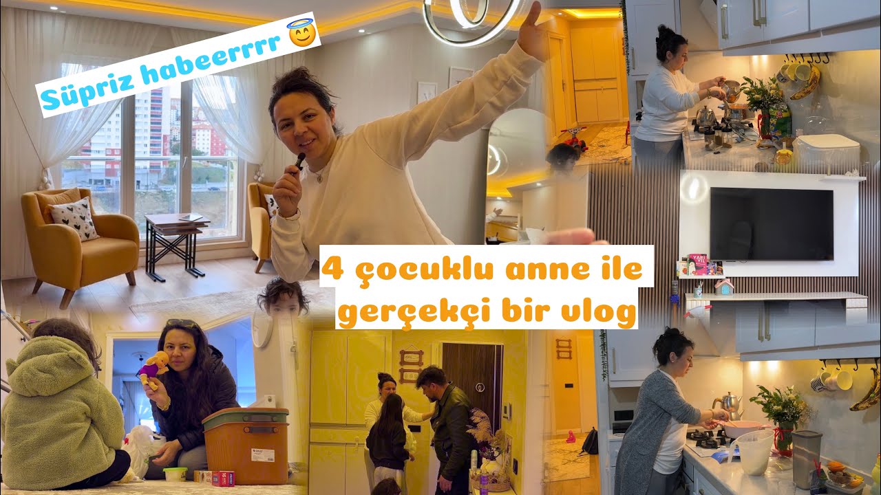 VLOG/SİZE BİR SÜPRİZİM VAR 😇/TEMİZLİK/ALIŞVERİŞ/BİMDEN ALDIKLARIM/GÜNÜN MENÜSÜ