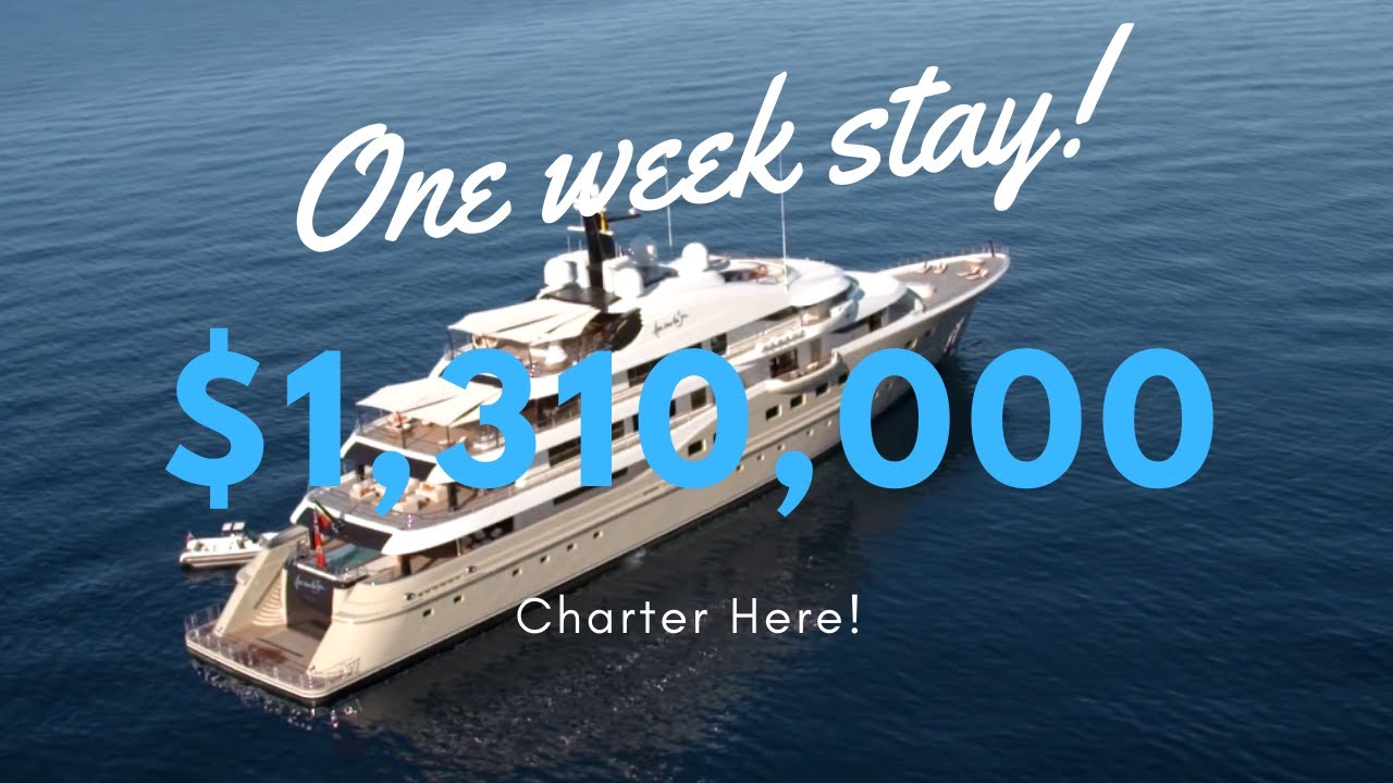 One week stay in  83m/ 272ft Luxurious Superyacht - Here Comes the Sun