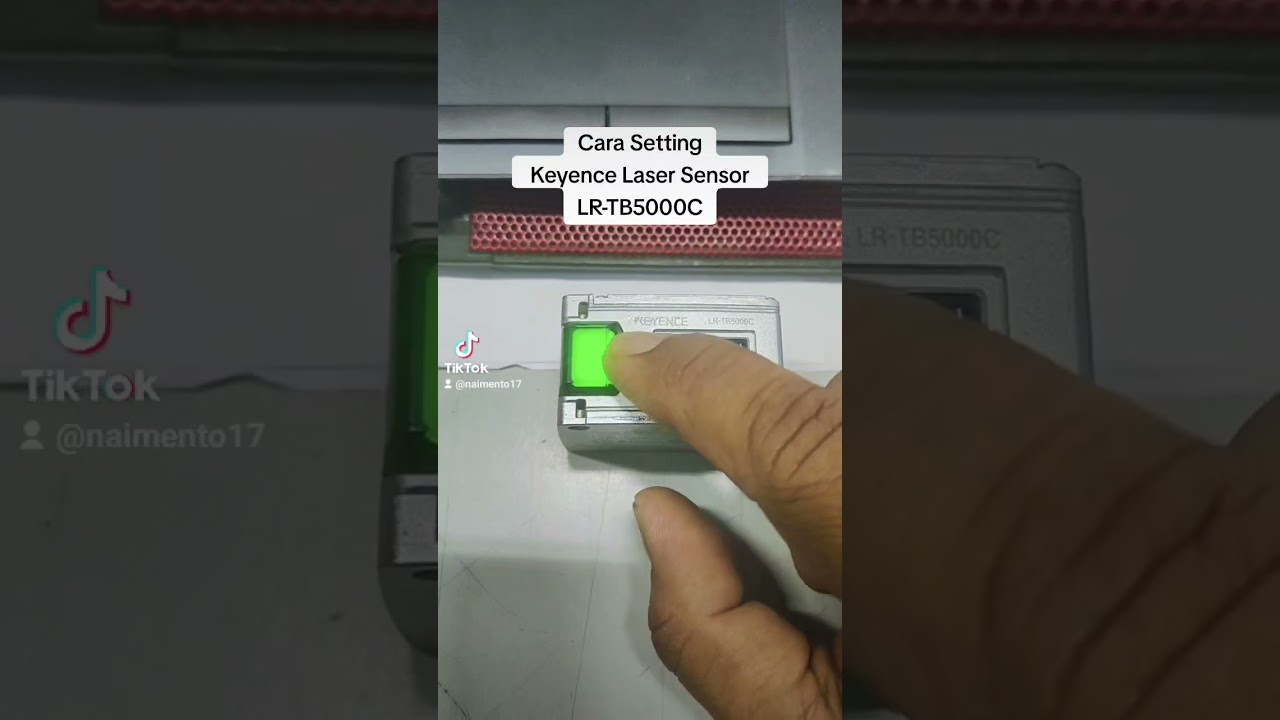 Keyence Laser Sensor LR-TB5000C - Window Mode Setting