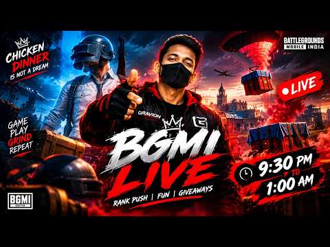 🔴BGMI 4.6 UPDATE IS HERE!🔥RANK PUSH+50 KILLS CHALLENGE🔥| #gogaming #bgmilive #shortslive #livestream