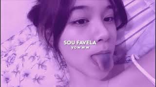 sou favela - mc bruninho & vitinho ferari ~ ( slowed   reverb )