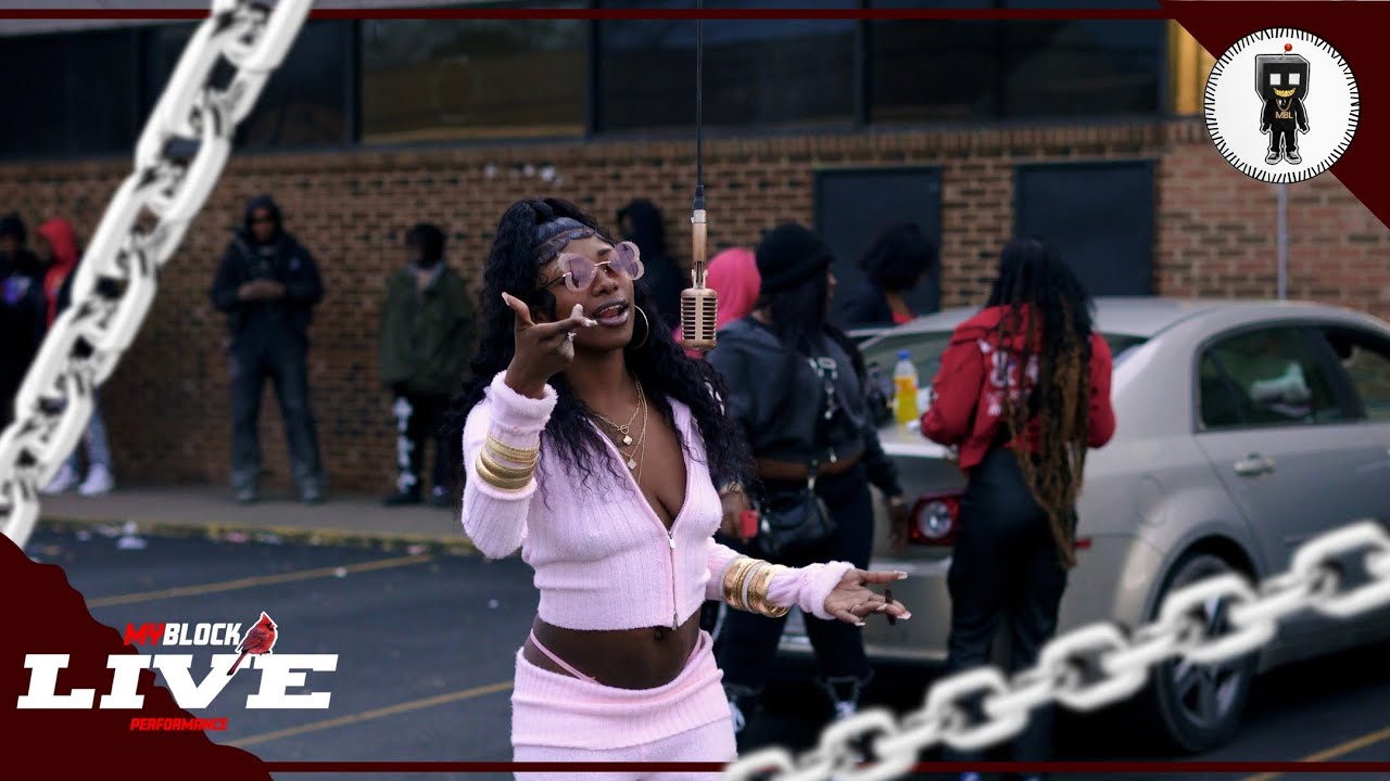 Джейла Монай "Turn Shit Up" My Block LIVE©™ Выступление [Портсмут, Вирджиния].