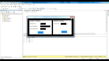 How to connect to a SQL Database from VB 6.0 and Insertion and Deletion of records (Part1)