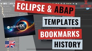 Code ABAP Faster in Eclipse: Templates, Bookmarks & History [english]
