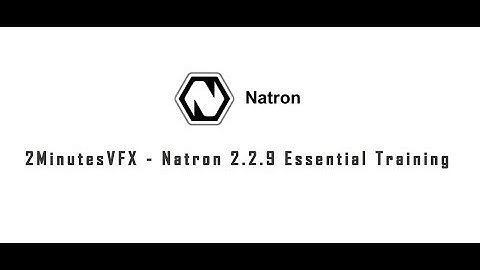 01 Introduction to Natron GUI