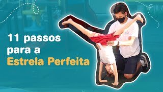 A Estrela perfeita em 11 passo simples! Tutorial para aprender a estrelinha.