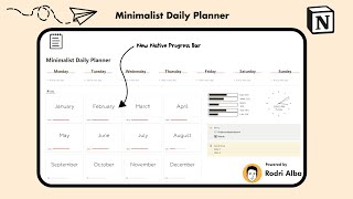 How to be a Minimalist Daily Planner in Notion
