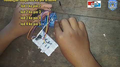 Menyalakan Lampu LED Dengan Sensor Bluetooth Di Arduino