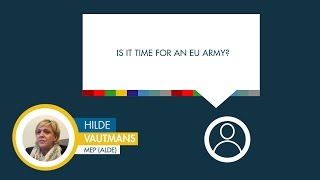 Is it time for an EU army? - Debating Europe