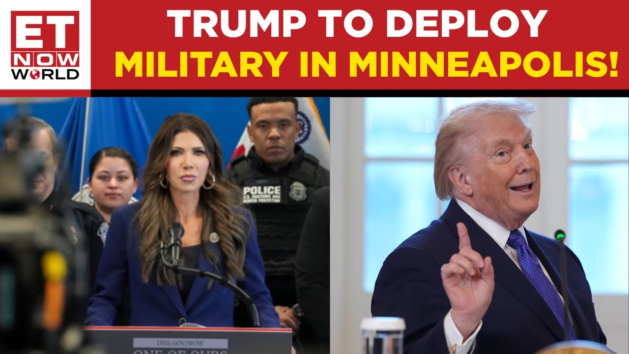 Kristi Noem's BOMBSHELL On Trump's Military Action Plan For Minneapolis