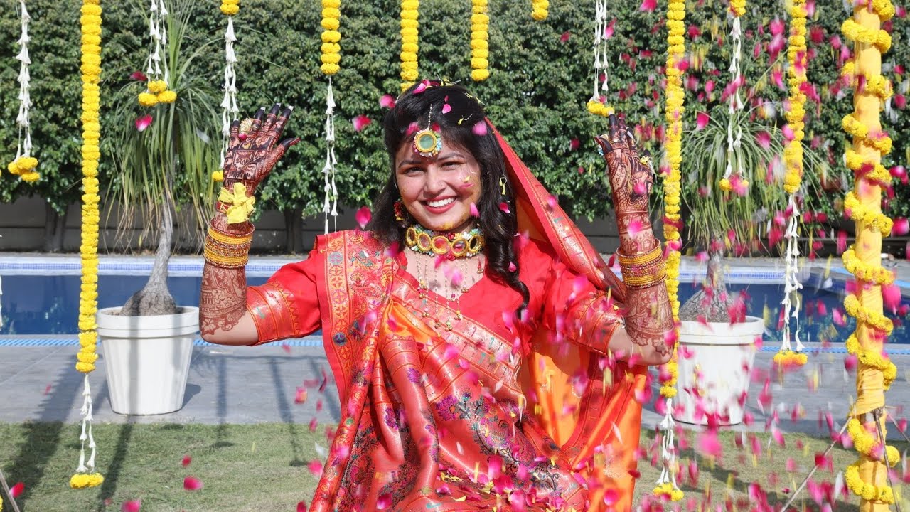 Meri Haldi Ka Vlog 💛 ll Wedding Vlog ll Part 6 Renu Joshi Vlogs