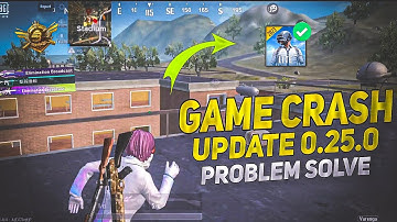 Pubg Lite New Update 0.25.0 Crash Problem Solve || Pubg Lite Crash Problem Fix