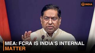 MEA: FCRA Is India's Internal Matter & more updates | DD India live | 7:30 PM IST screenshot 4