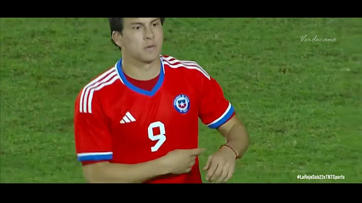 Gonzalo Tapia | Chile vs Perú | 31/08/2022