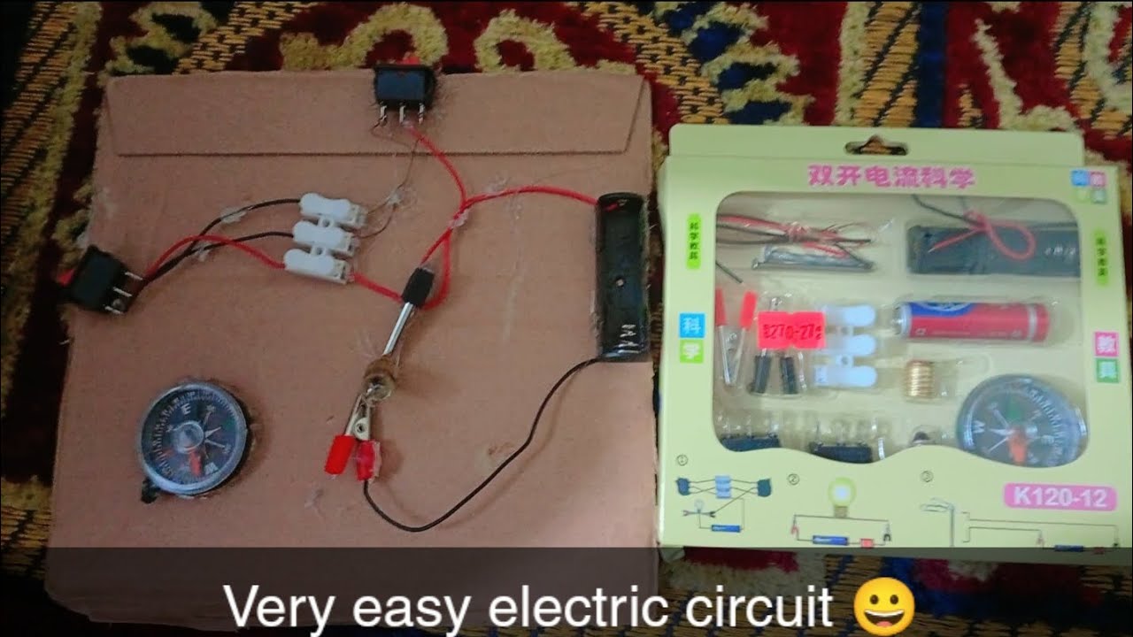 How to make basic electric circuit - DIY circuit kit