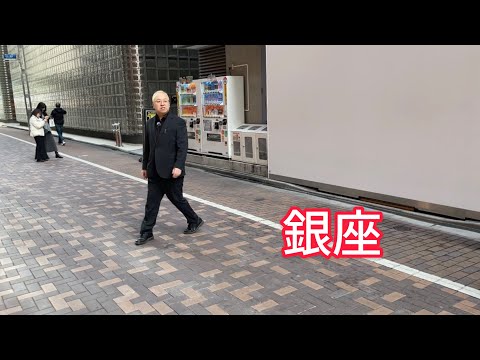 銀座でファイヤーしてる人いたので、その瞬間を晒します。